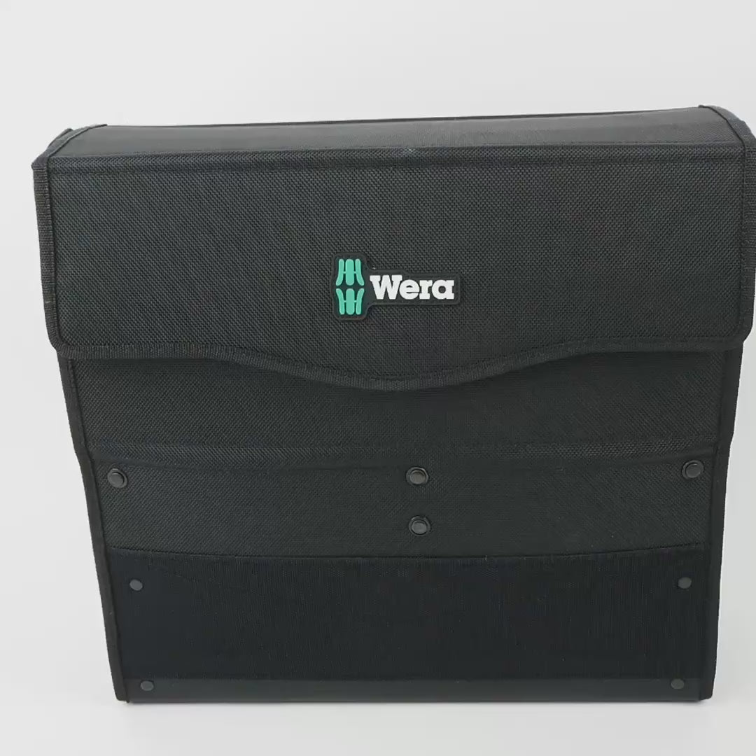 Load video: Wera 134025 2go E 1 Tool Set for Electricians, 73 Pieces