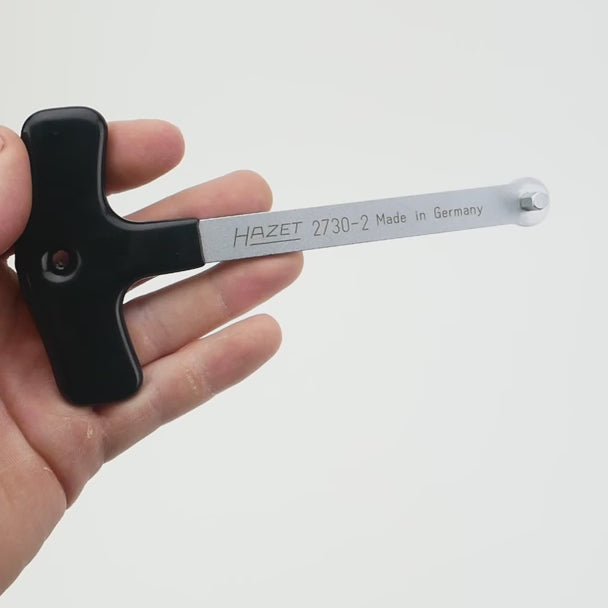 Load video: Hazet 2730-2 Hand Brake Shoe Retaining Spring Tool
