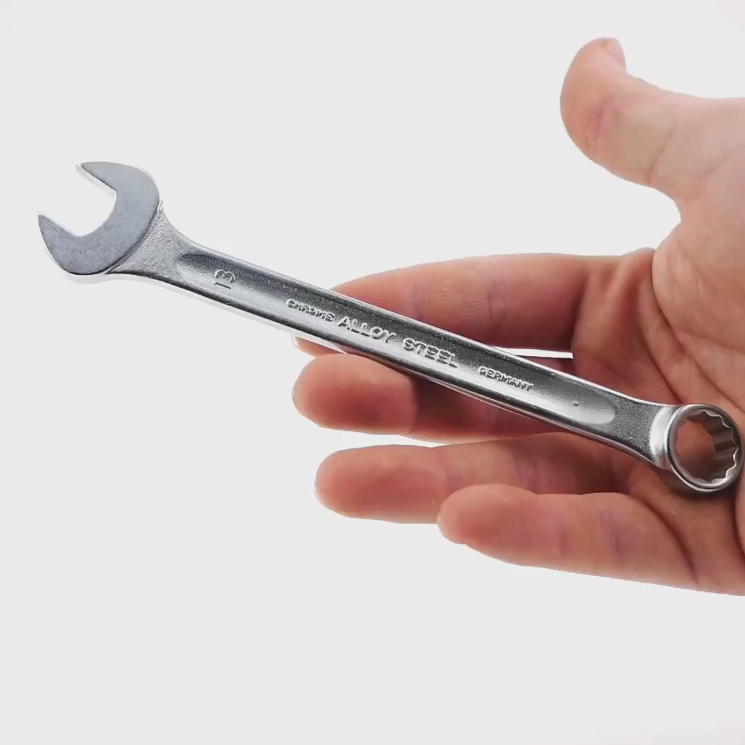 Load video: Stahlwille 13 Combination Spanner OPEN-BOX, 13 mm