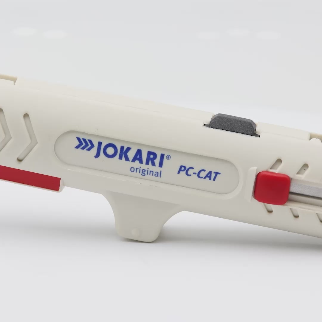 Load video: Jokari PC-CAT Network Cable Stripper