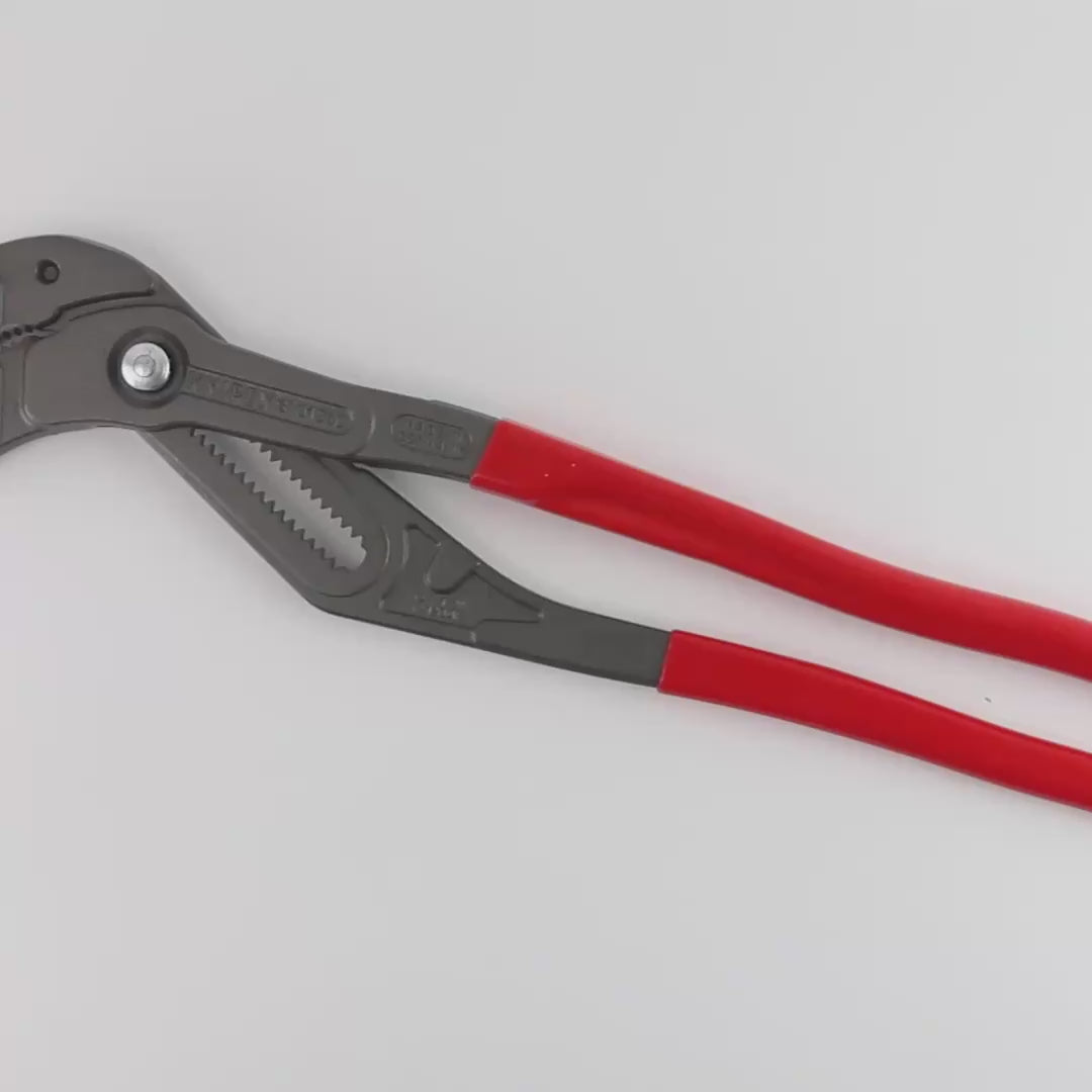 Load video: Knipex Cobra XXL Pliers - Plastic Grip