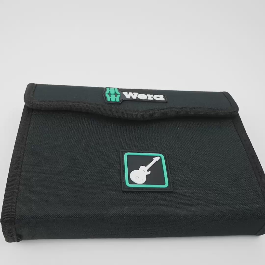 Load video: Wera 134015 Guitar Maintenance Tool Kit, 23 Pieces
