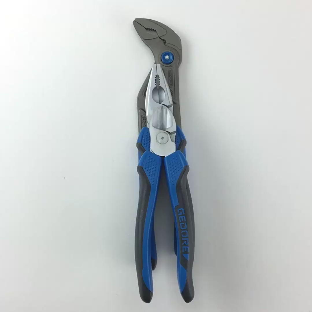 Load video: Gedore S 8393 3 Piece Pliers Set