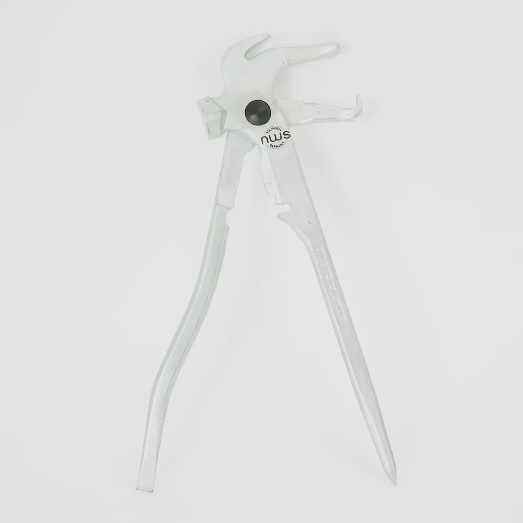Load video: NWS 9.5" Pliers for balancing wheels