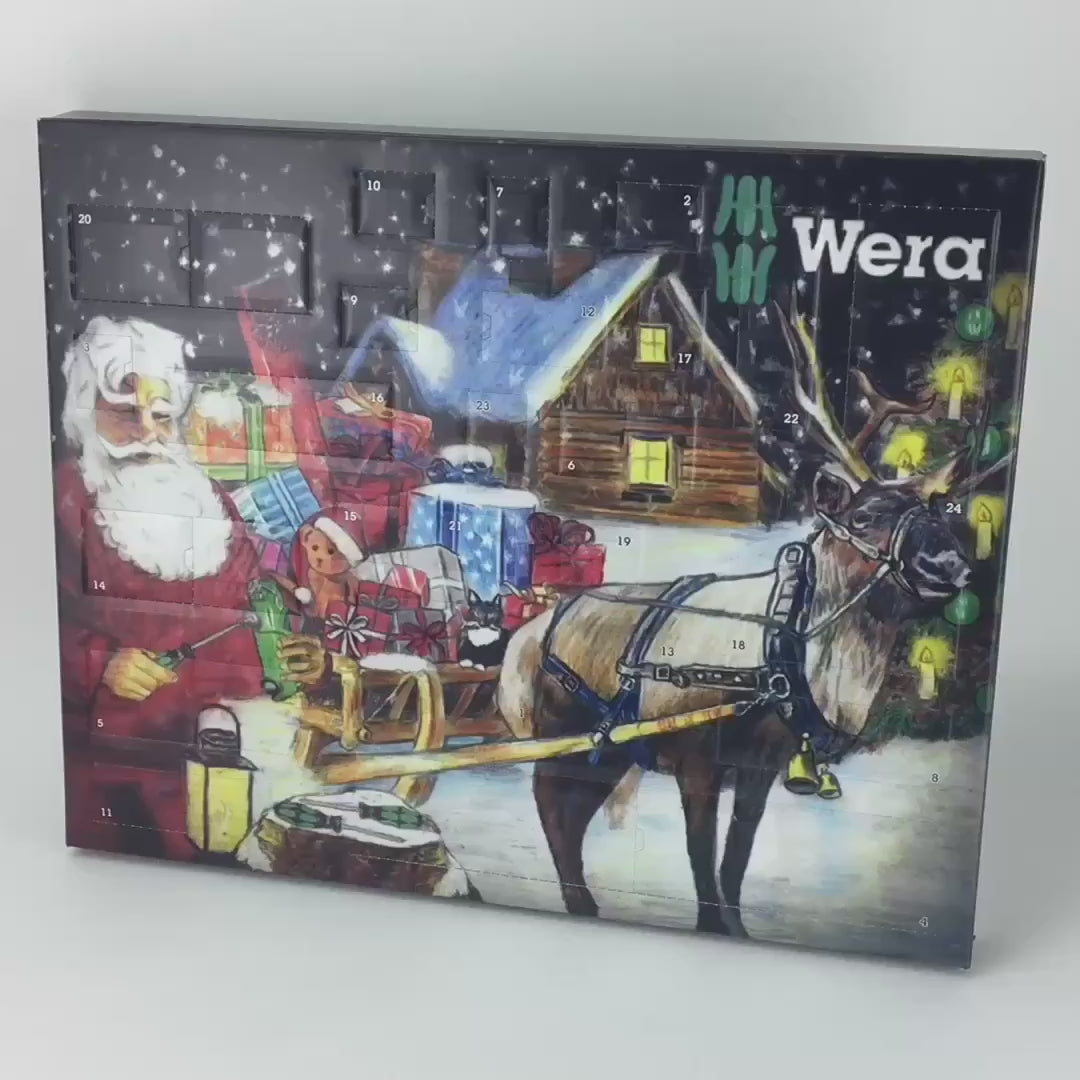 Load video: Wera 135997 Advent Calendar, 2016
