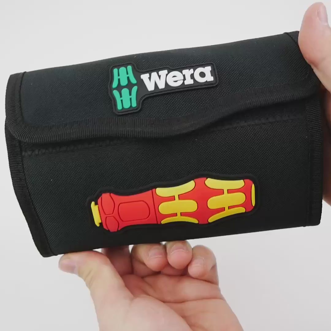 Load video: Wera 057484 Kraftform Kompakt Turbo VDE Set 1, 16 Pieces