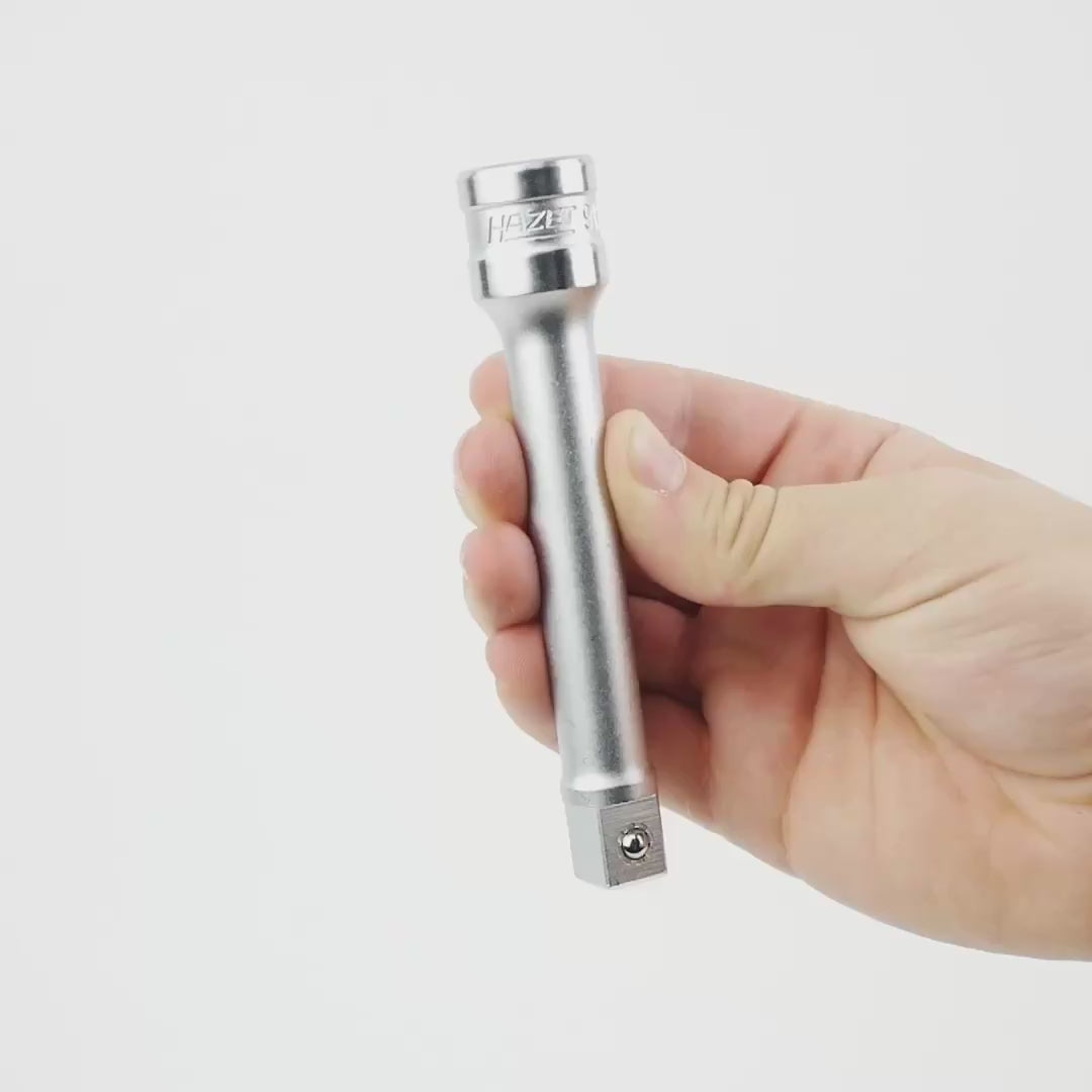 Load video: Hazet 917-5 Extension 1/2" 123mm