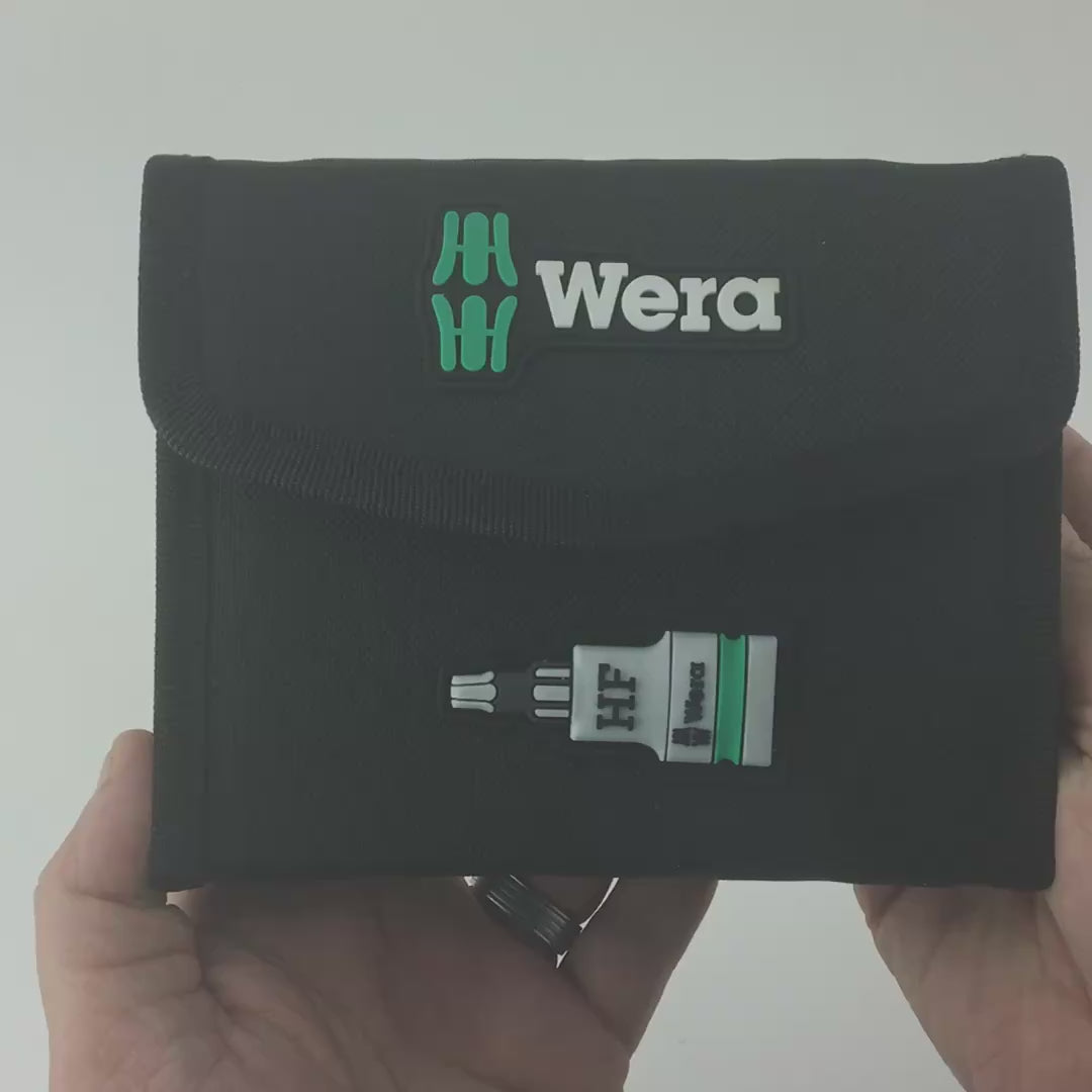 Load video: Wera 004202 Torx HF 1 Zyklop Bit Socket Set 1/2" Drive - with Holding Function