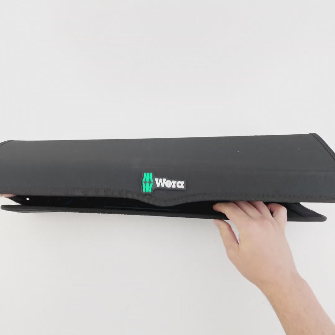 Load video: Wera 075790 Click-Torque Lock C 3 Car Wheel Change Set, 5 Pieces