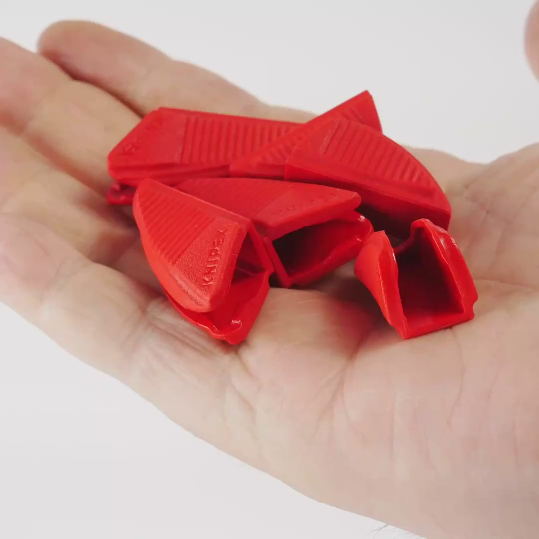 Load video: Knipex Jaw Protectors for 10" Pliers Wrenches (for updated 2018 model), Set of 3