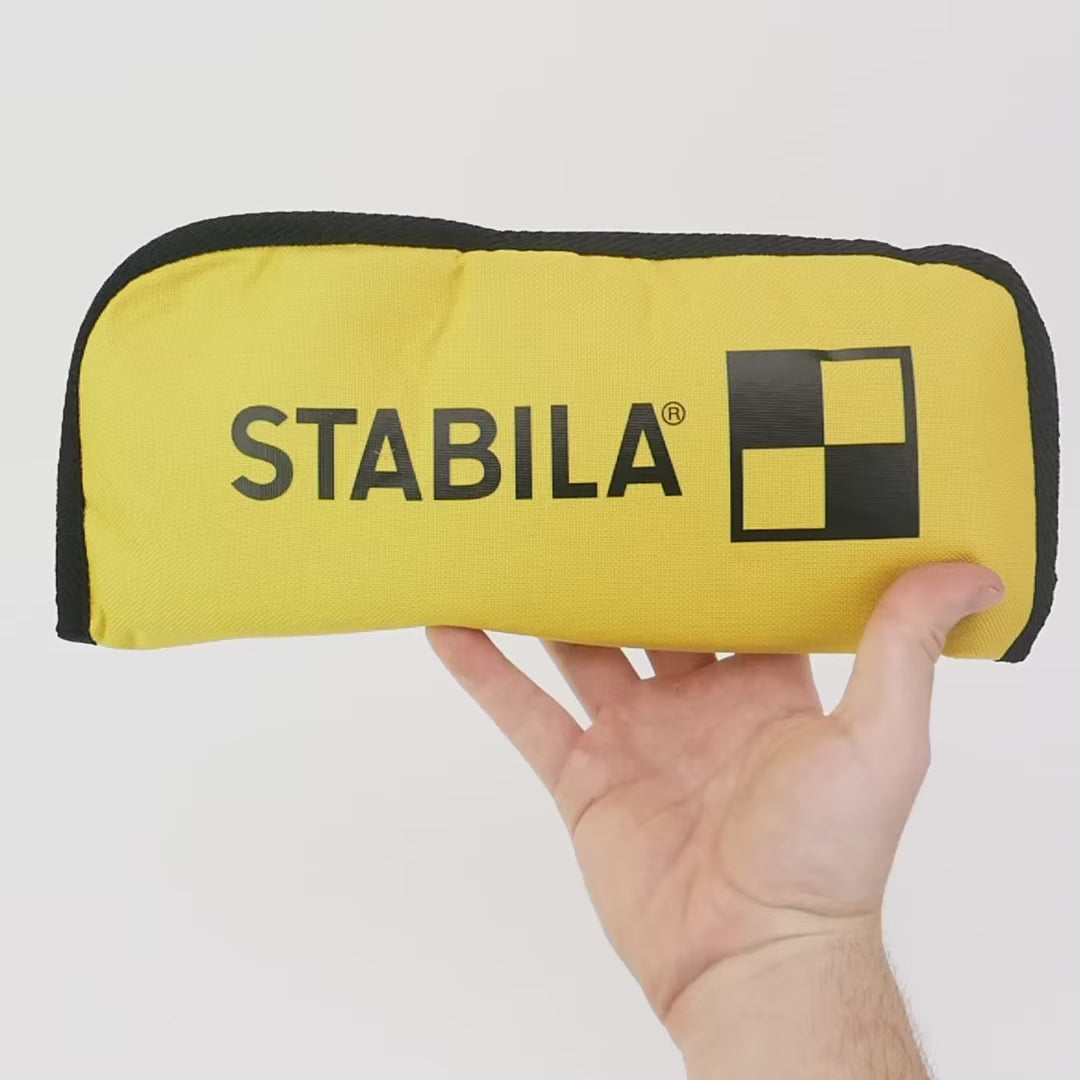 Load video: Stabila TECH 196 DL Electronic Spirit Level, 9" / 23 cm