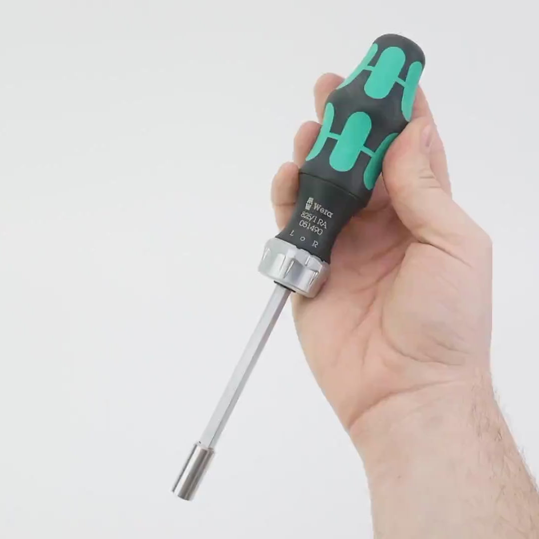 Load video: Wera 073661 Kraftform Kompakt 27 RA 2 SB