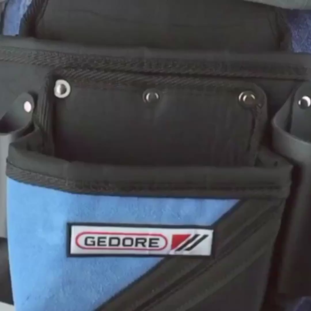 Load video: Gedore WT 1056 8 Duo pouch