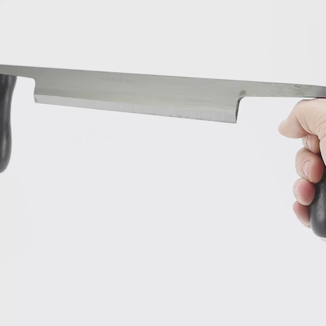 Load video: Ox Head OX 375-2250 Drawing knife, light pattern 225mm