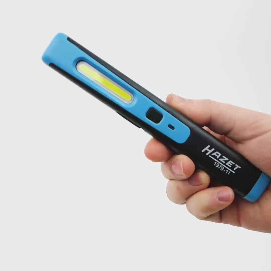 Load video: Hazet 1979-11 Rechargeable LED Penlight