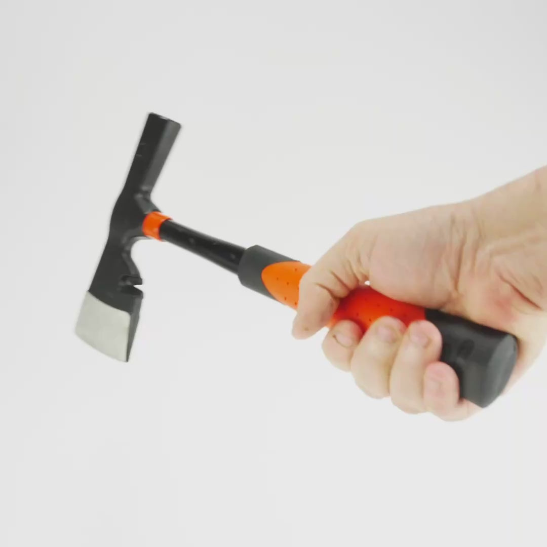 Load video: Picard 897 Black Giant Drywall Hatchet, 600g