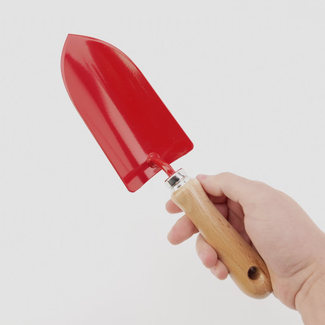 Load video: Berger Forged Gardening Trowel, 3.3" Wide