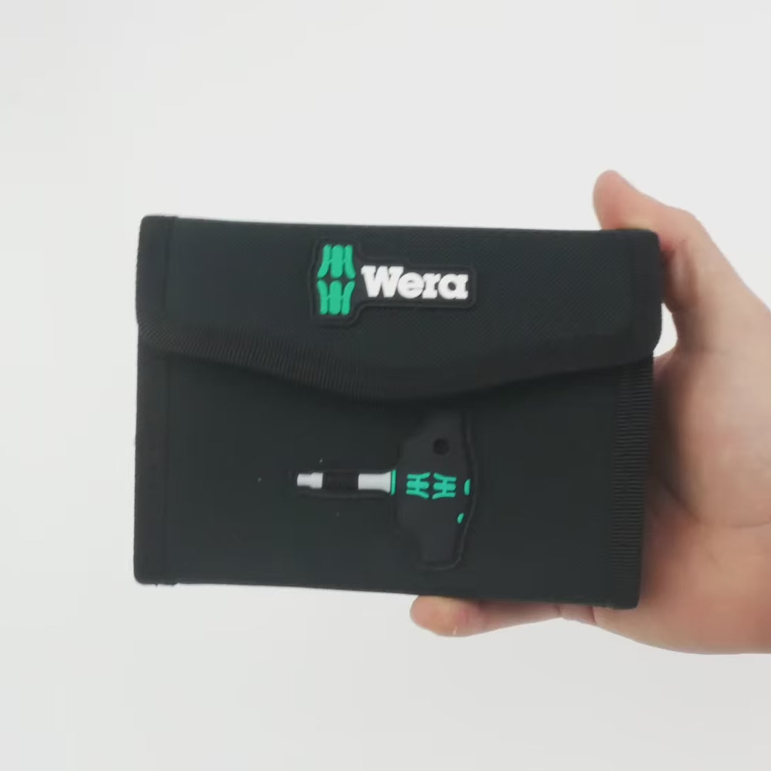 Load video: Wera 023470 Kraftform Kompakt 400 RA Set 2, 9 Pieces