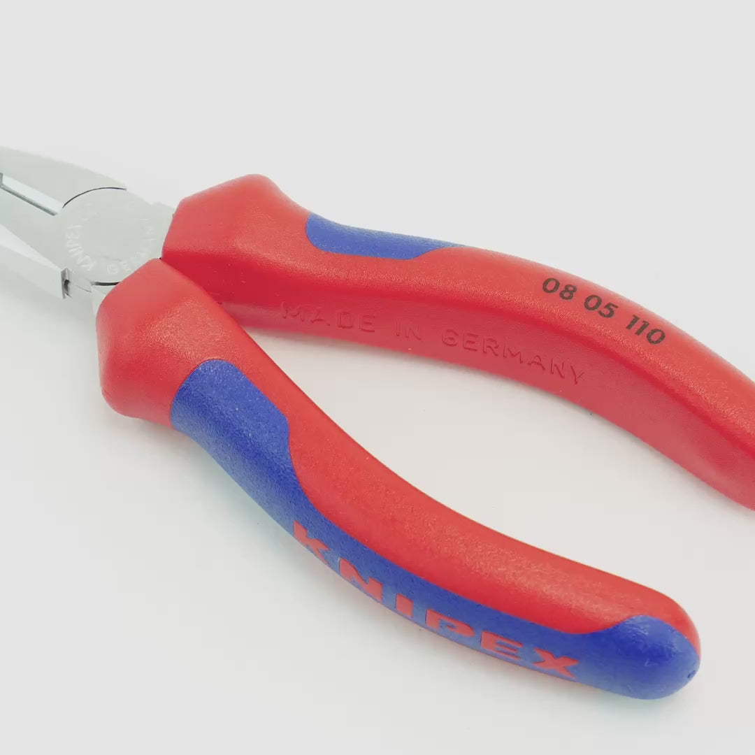 Load video: Knipex 4.3" Mini Combination Pliers