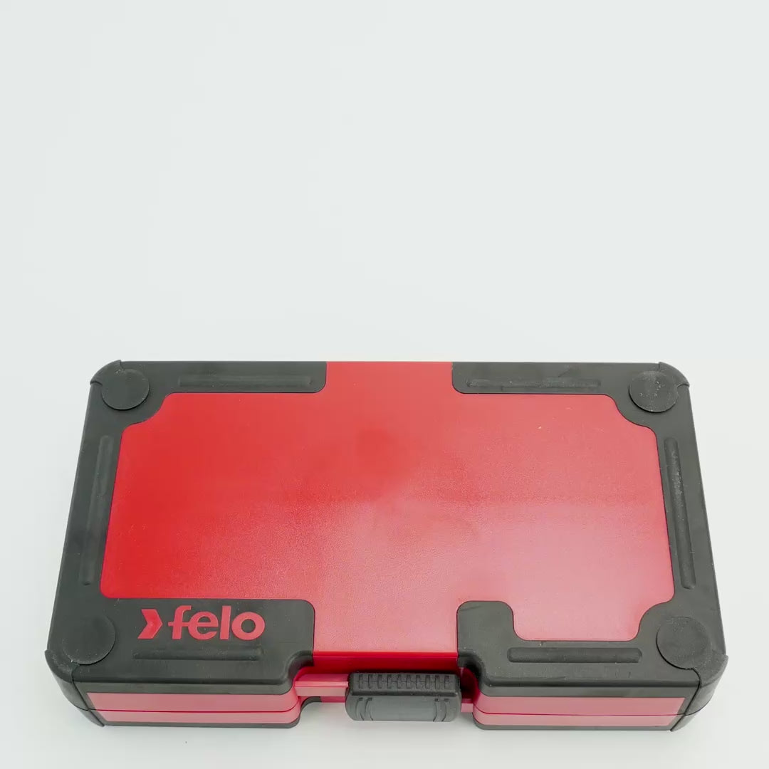 Load video: Felo Smart Engineer 20 Piece M-Tec Nut Driver and Bit Set - PH/PZ/Hex/Torx
