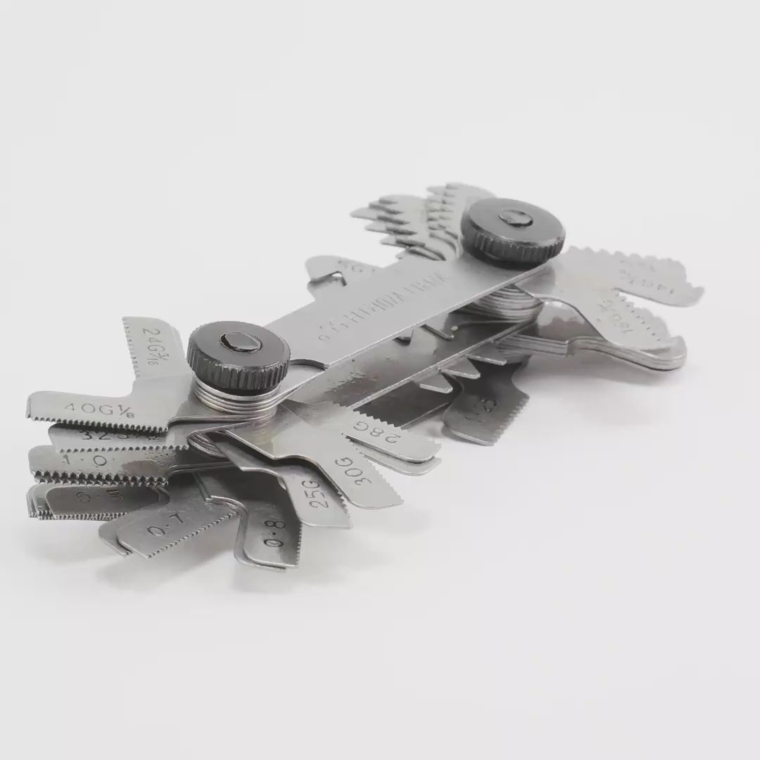 Load video: Stahlwille 12665 Screw Pitch Gauge