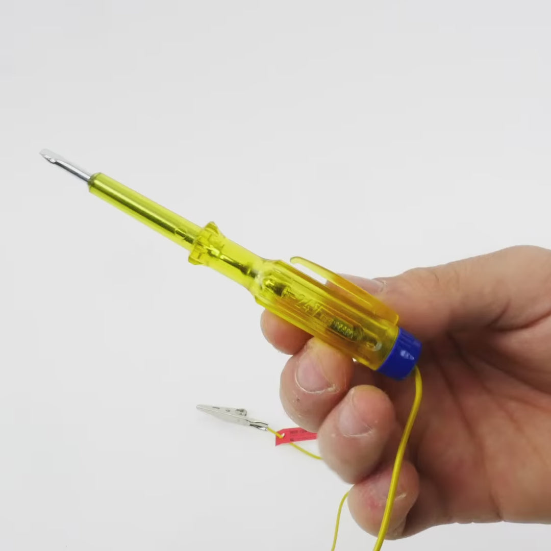 Load video: Heyco Car Light Tester, Plastic Handle, 6-24V