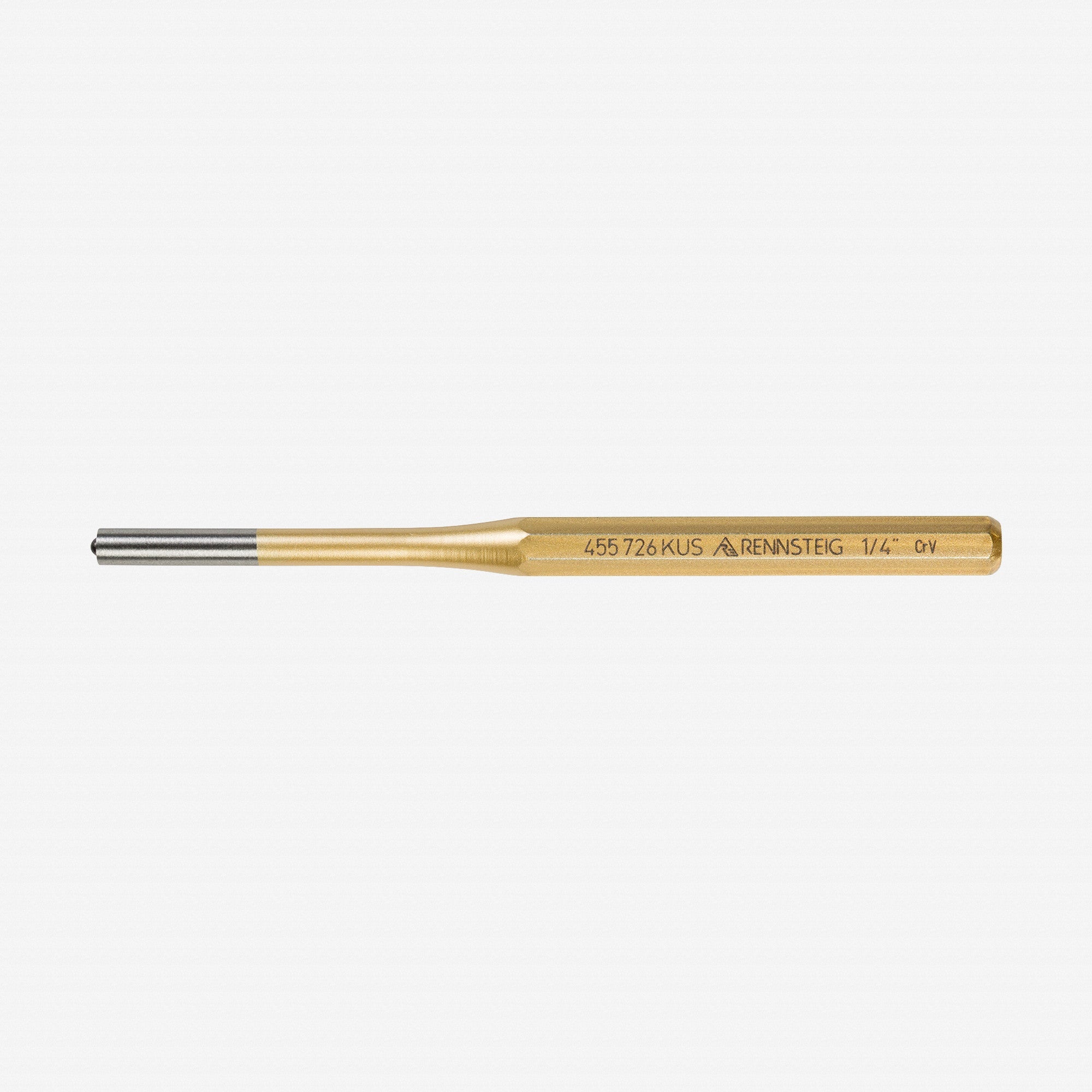 Rennsteig 1/4" x 6" Roll Pin Punch - 9R455726KUS - KC Tool