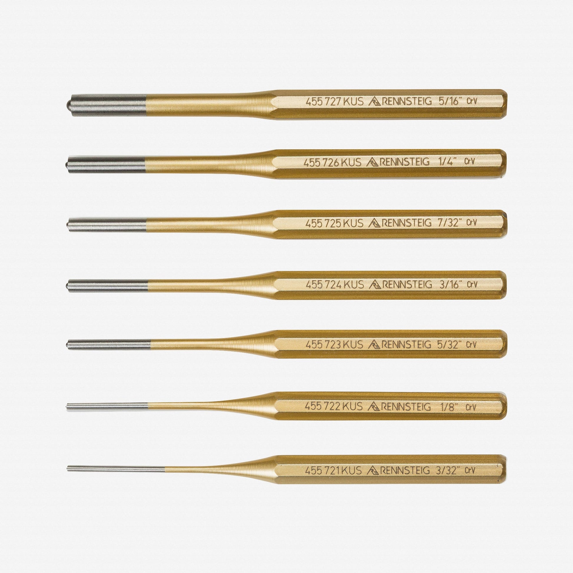Rennsteig Punch and Chisel Set, 22 Pieces - 9R400022 - KC Tool