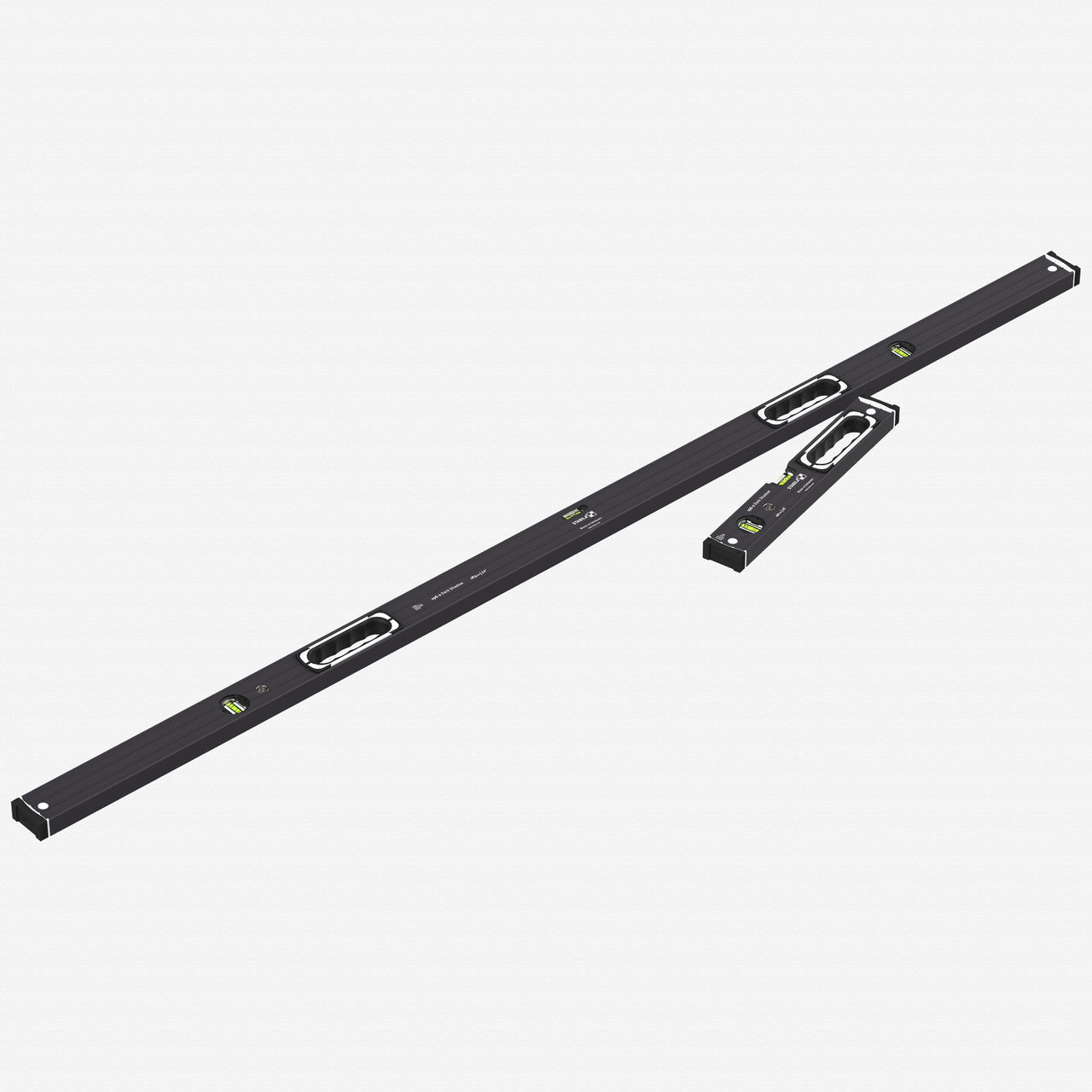 Stabila Dark Shadow 16" and 72" Type 196 - 2 Level Set, 2 Pieces - SA37350 - KC Tool