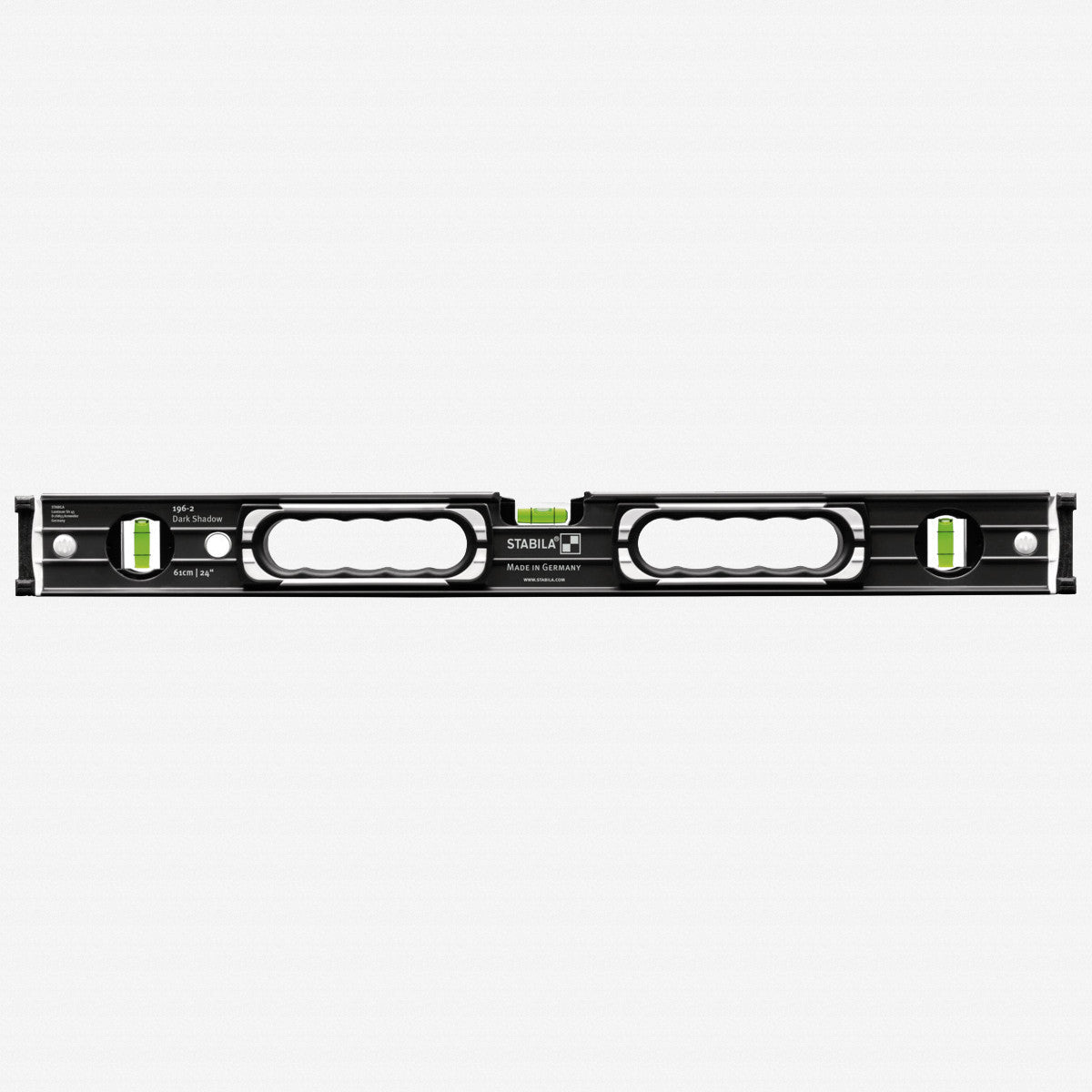 Stabila Dark Shadow 24" and 48" Type 196-2 Level Set, 2 Pieces - SA37300 - KC Tool