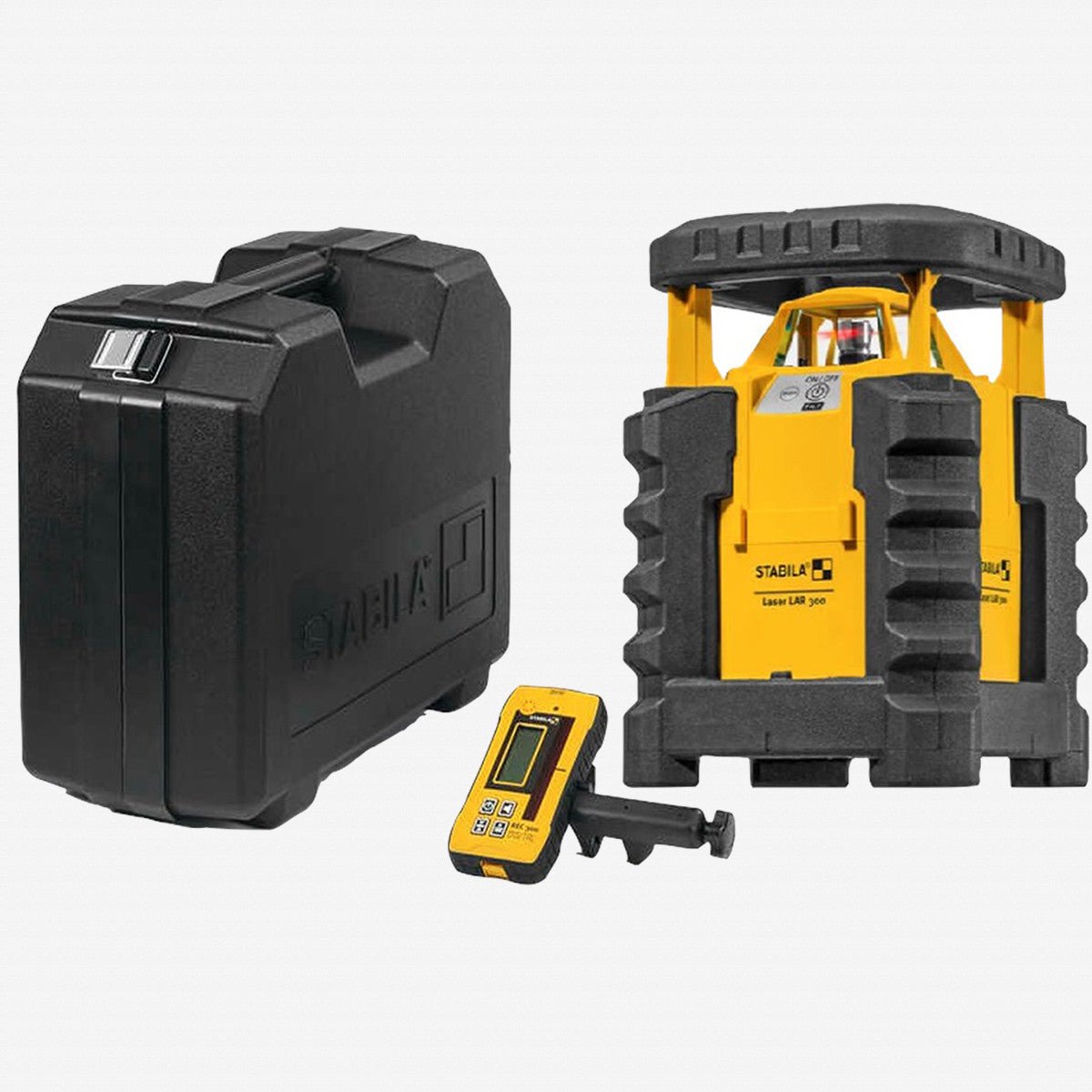 Stabila LAR 300 Rotary Laser Kit, 3 Pieces - SA05800 - KC Tool