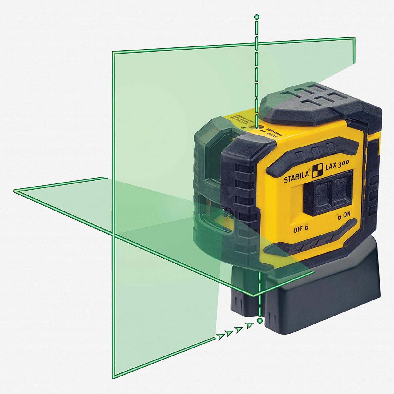Stabila LAX 300G Green Beam Line/Dots Laser - 5 Beam Layout - SA03185 - KC Tool