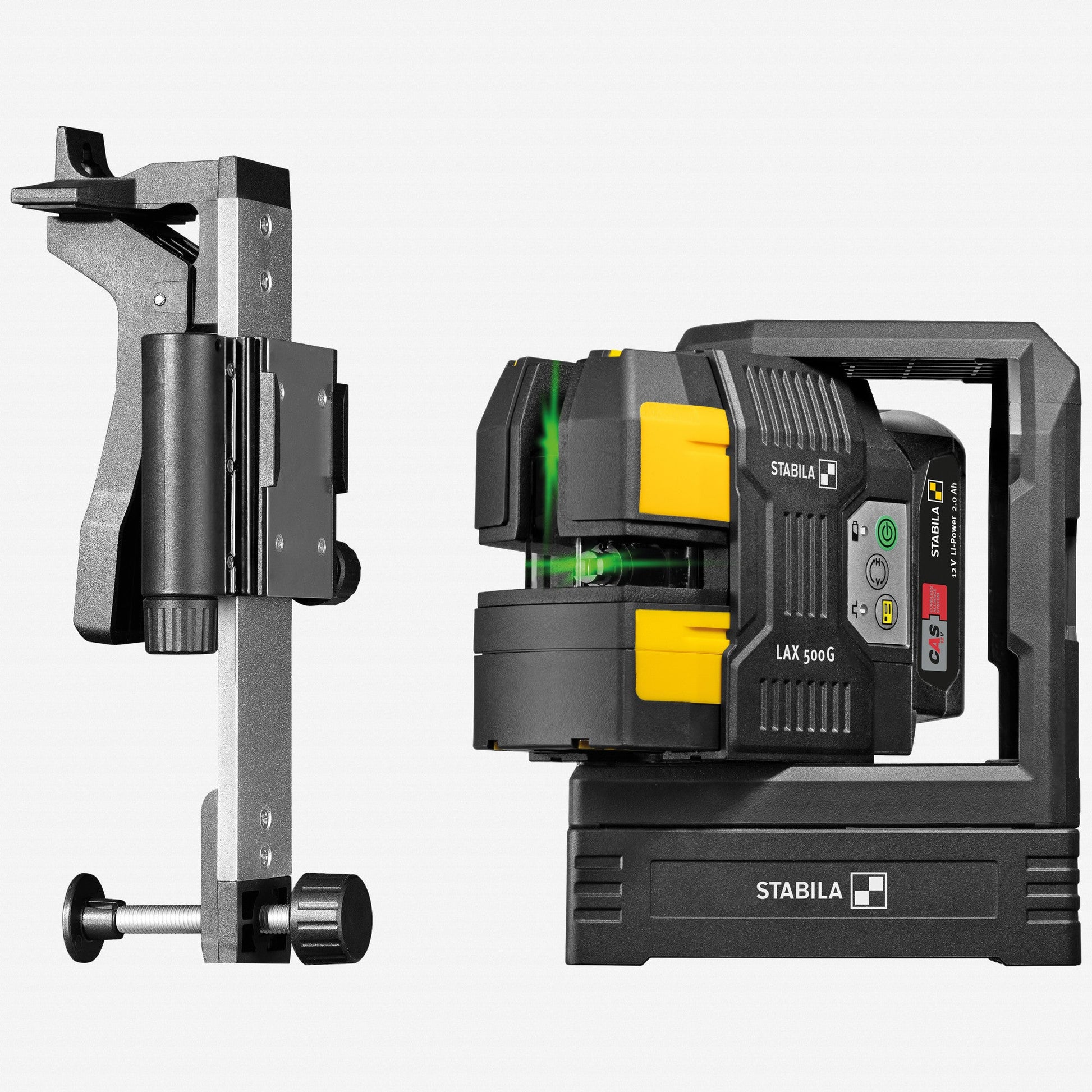 Stabila LAX 500 G Cross - Line Plumb Laser 12 V Kit, 7 Pieces - SA03520 - KC Tool