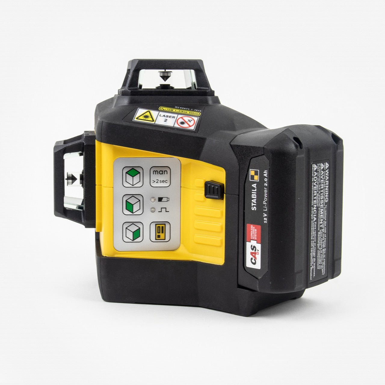 Stabila LAX 600G 3 Plane/360 Degree Green Beam Laser Kit, 7 Pieces - SA03420 - KC Tool