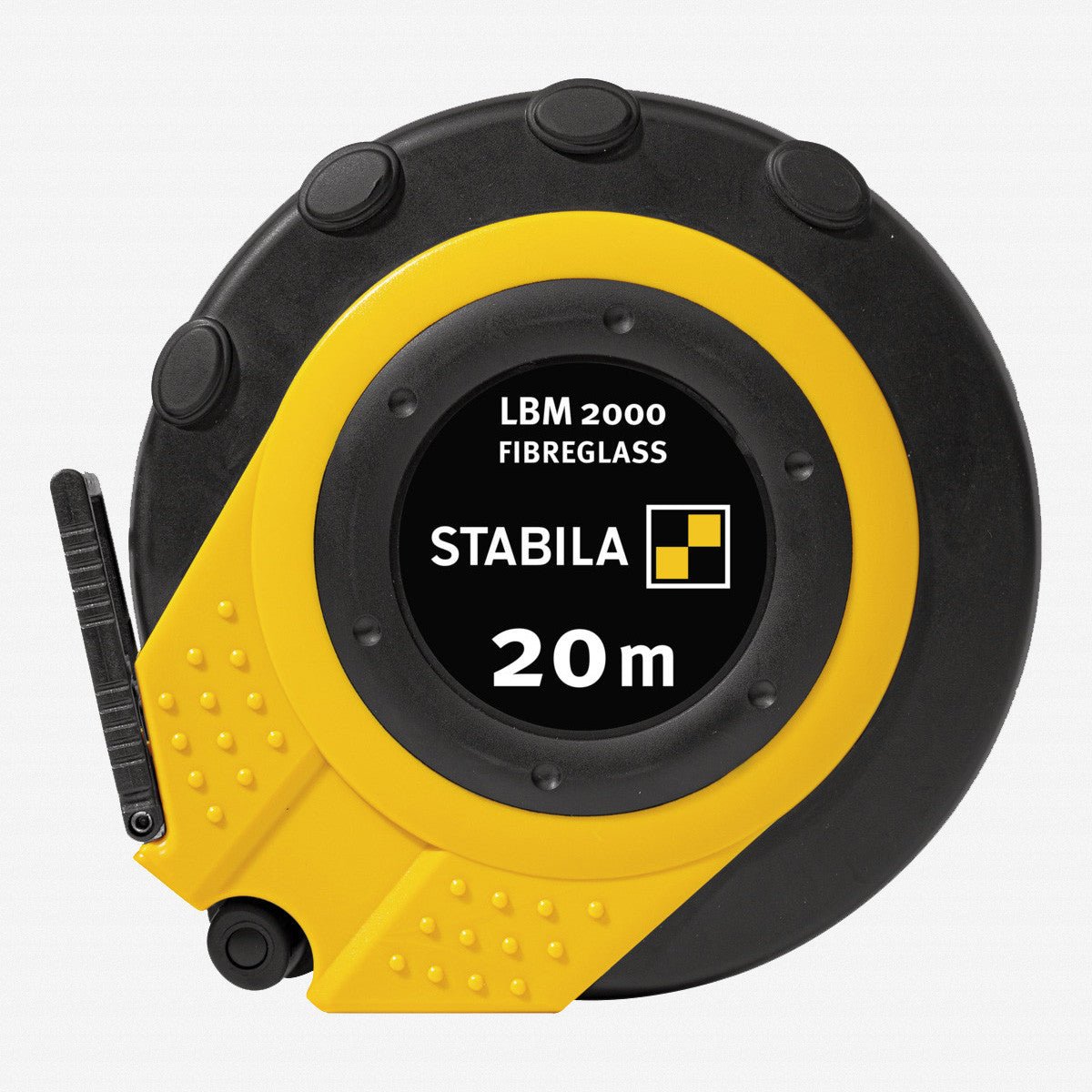 Stabila LBM2000 Steel Close Cased Tape, Metric Scale, 20m - SA30940 - KC Tool