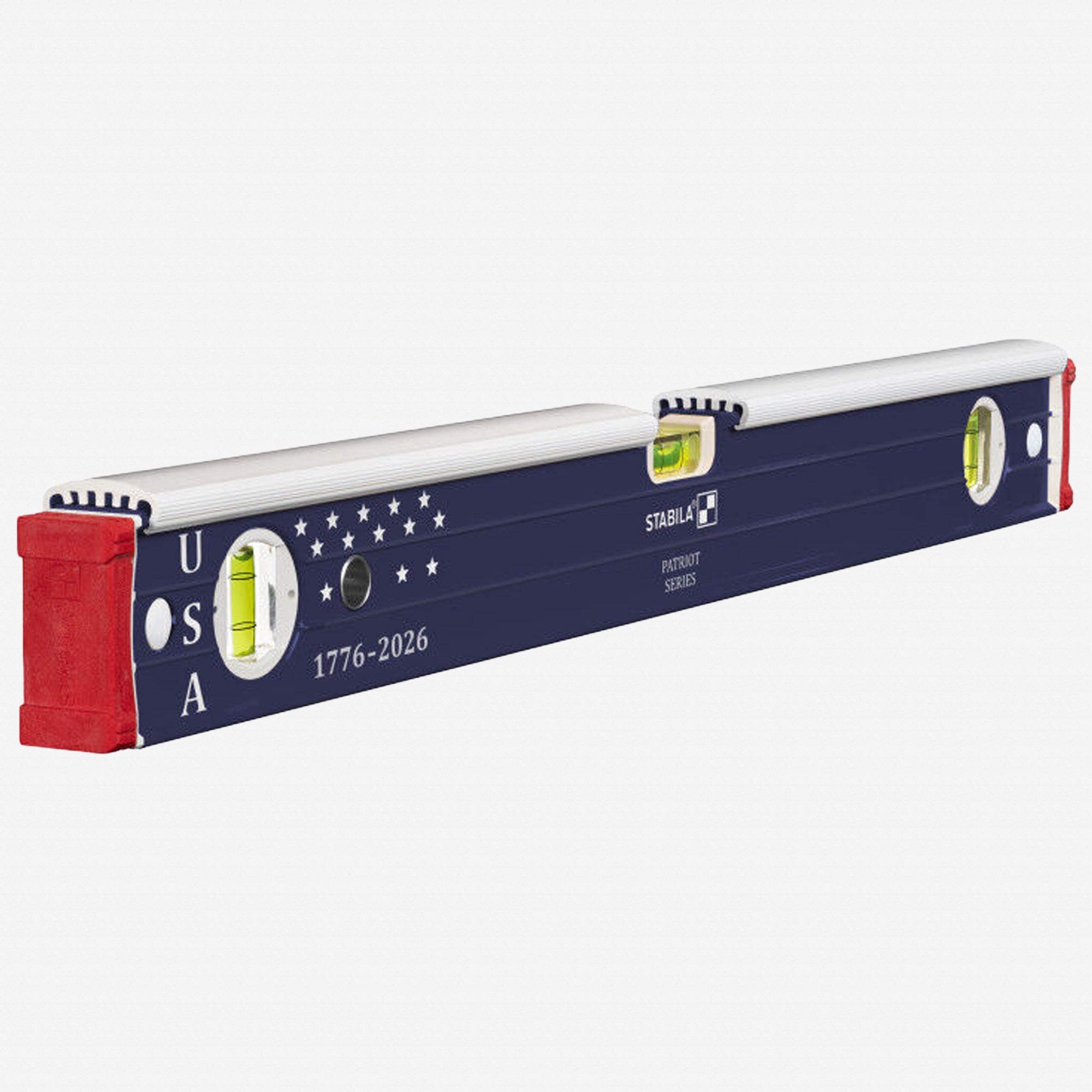 Stabila Patriot Series Type 196 Heavy Duty Mason's 48"/24" Level Set, 2 Pieces - SA36250 - KC Tool