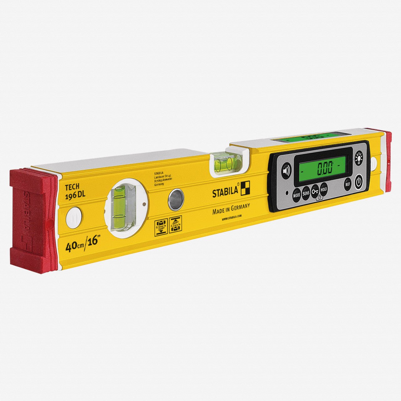 Stabila TECH 196 DL Electronic Spirit Level, 16" / 40 cm - SA39516 - KC Tool