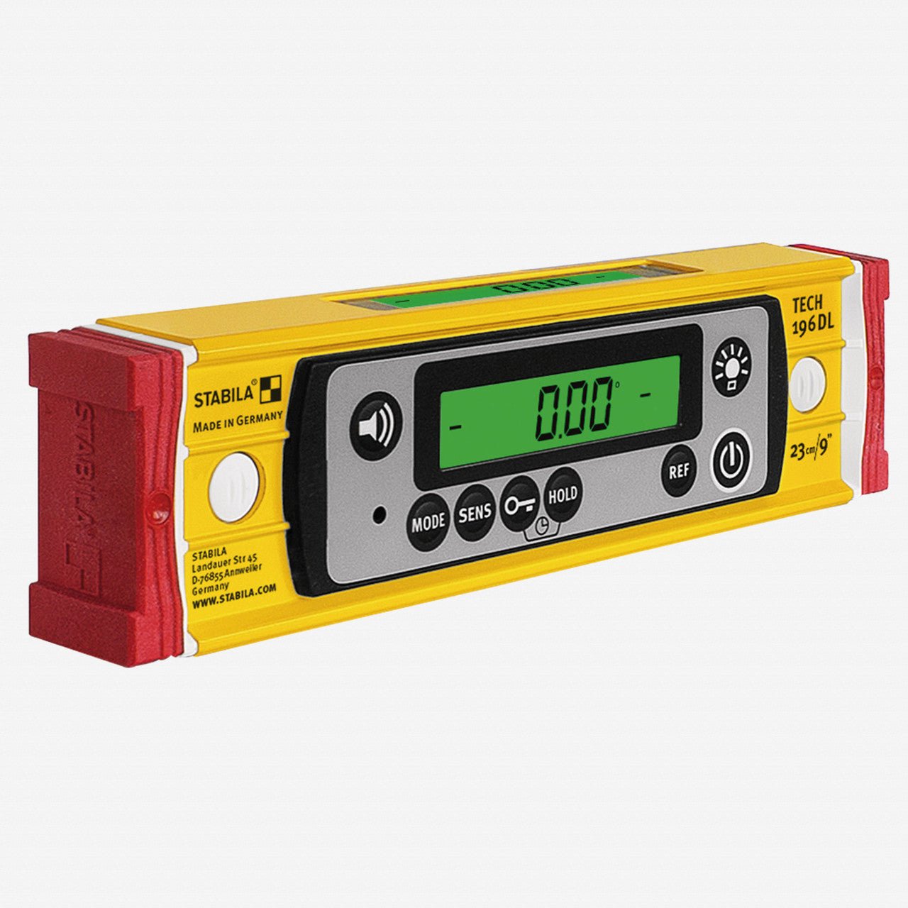 Stabila TECH 196 DL Electronic Spirit Level, 9" / 23 cm - SA39509 - KC Tool