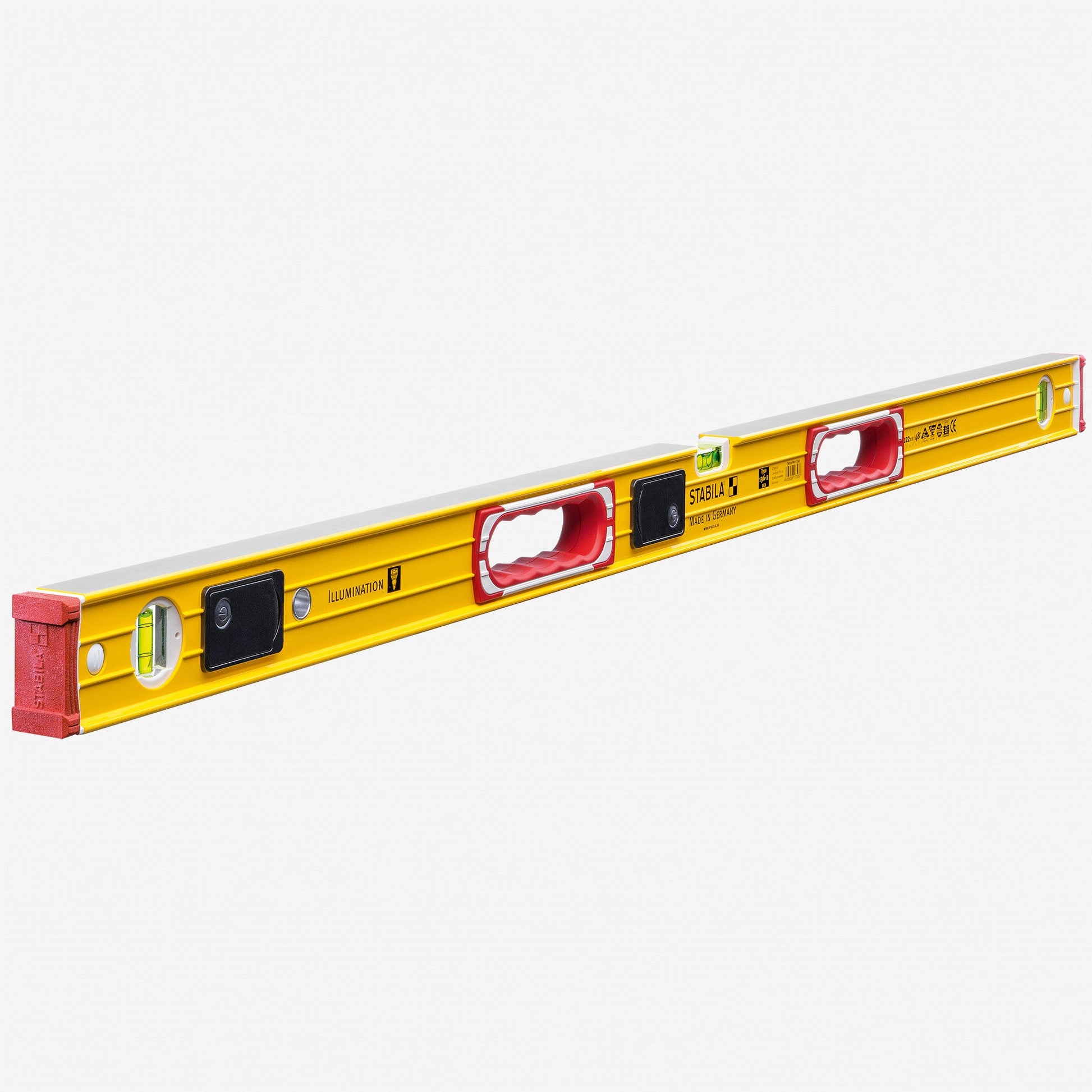 Stabila Type 196-2 LED Lighted Level, 48" - SA39340 - KC Tool