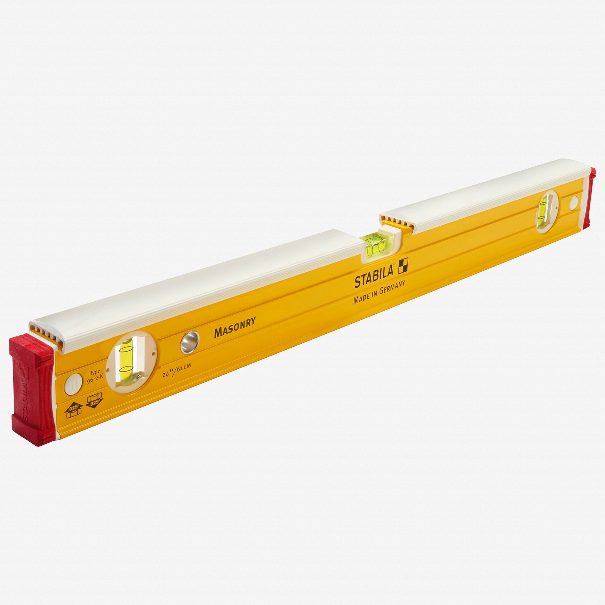 Stabila Type 196 - 2K Masons Level with Shield, 24" - SA36424 - KC Tool