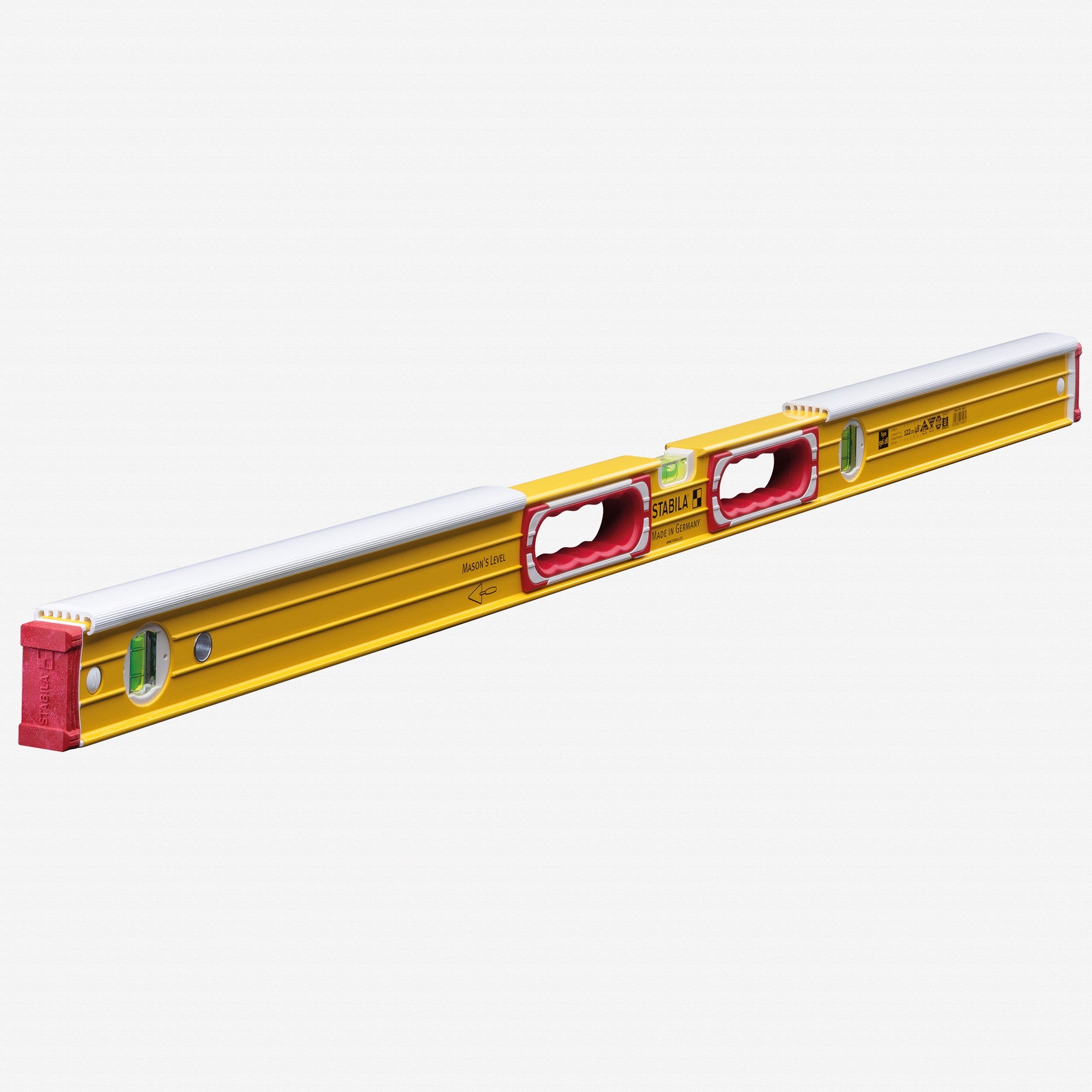 Stabila Type 196-2K Masons Level with Shield, 48" - SA36448 - KC Tool