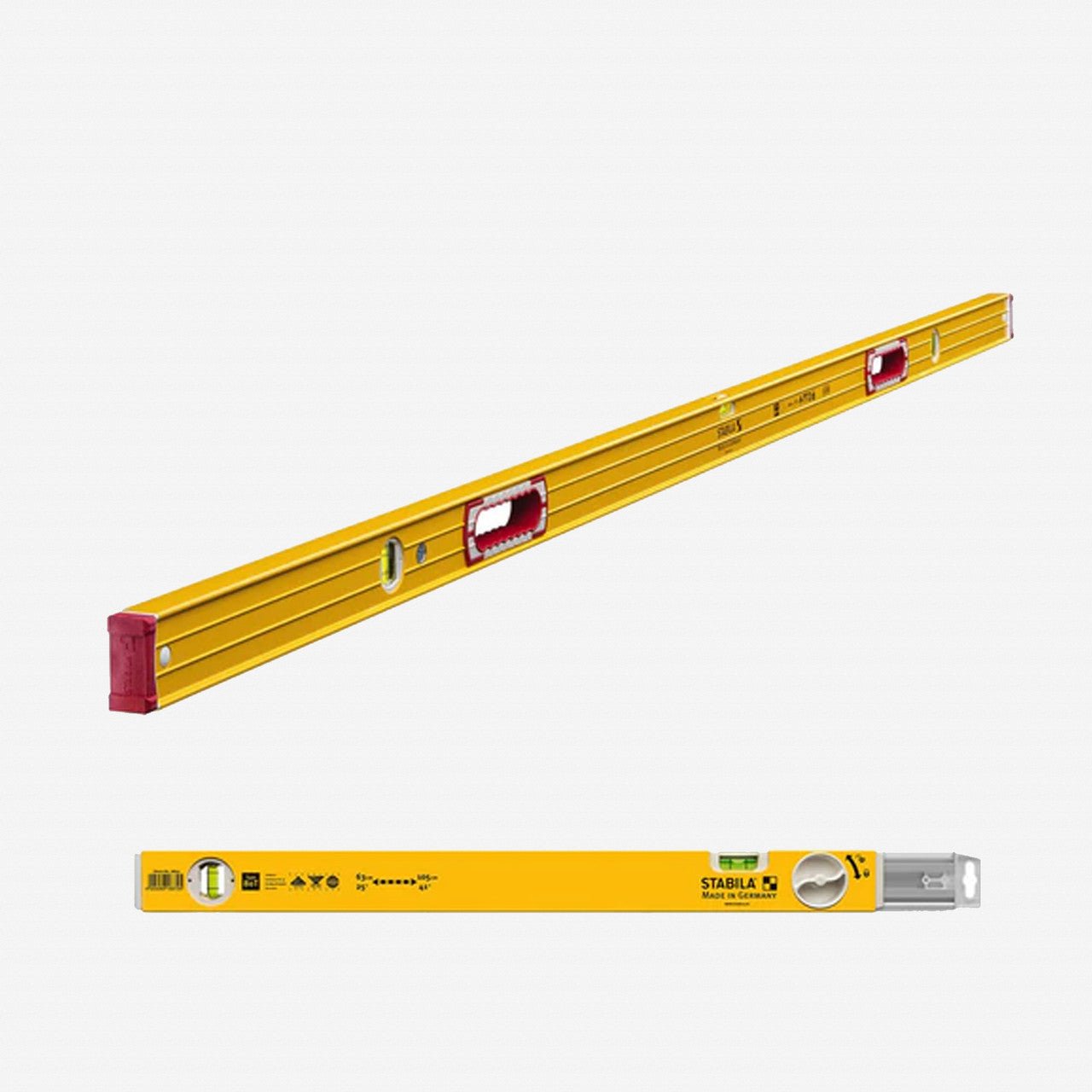 Stabila Type 196 Jamber Set, 78" Level with Type 80T Extendable Level - SA37540 - KC Tool