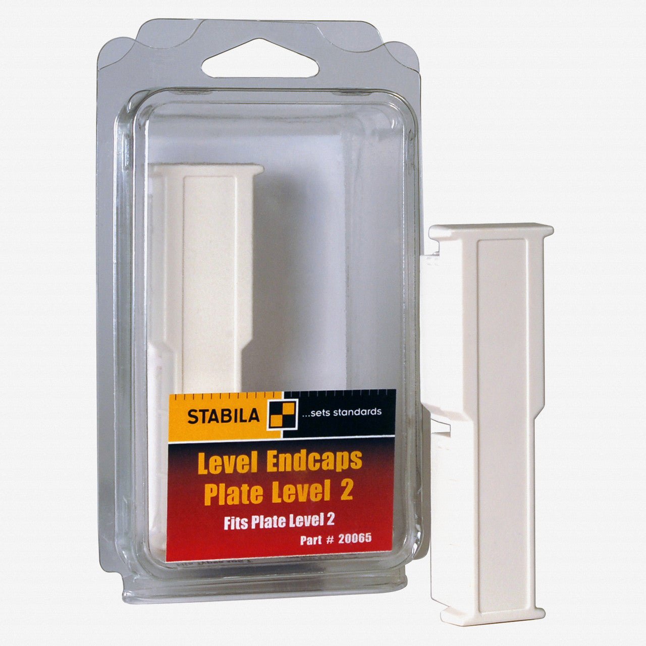 Stabila Type 196T Plate Level II End Caps (2) - SA20065 - KC Tool
