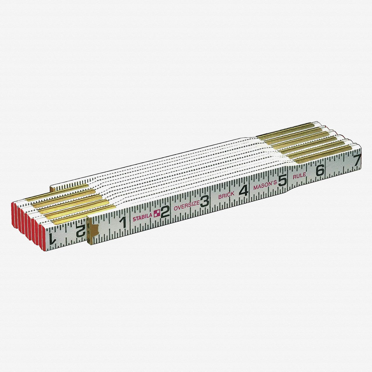 Stabila Type 600 Oversize Brick Folding Ruler - SA80005 - KC Tool