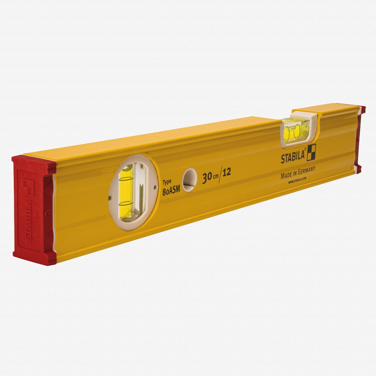 Stabila Type 80 A-2M Magnetic Level, 12" - SA29212 - KC Tool
