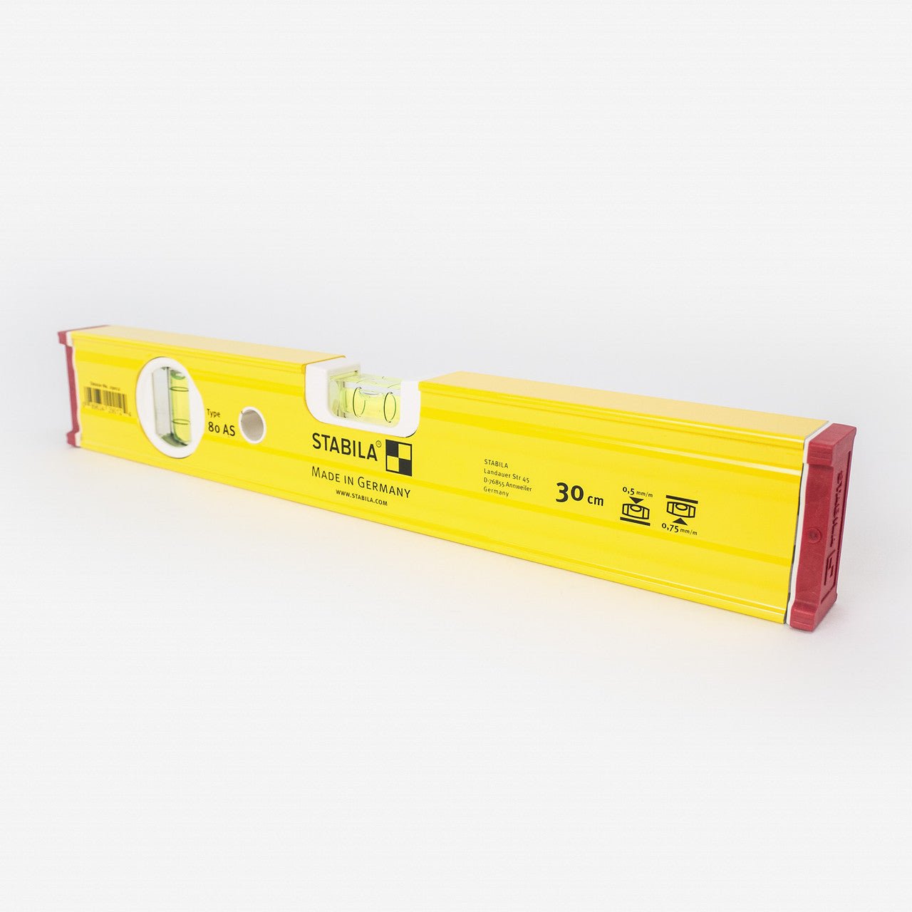 Stabila Type 80 AS - 2 Level, 12" - SA29012 - KC Tool