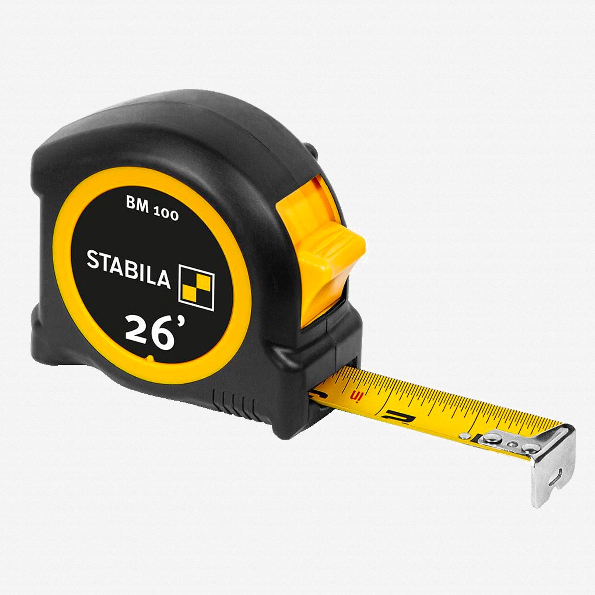 Stabila Type BM100 Tape Measure, 26ft - SA30726 - KC Tool