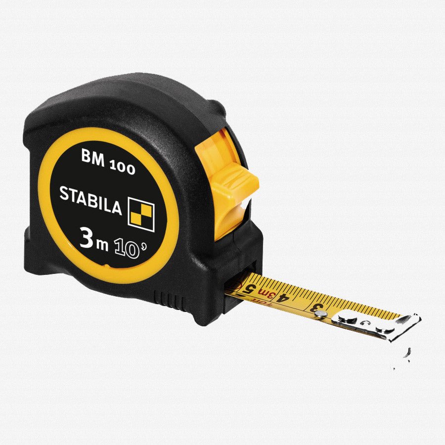 Stabila Type BM100 Tape Measure, 3m/10ft - SA30810 - KC Tool
