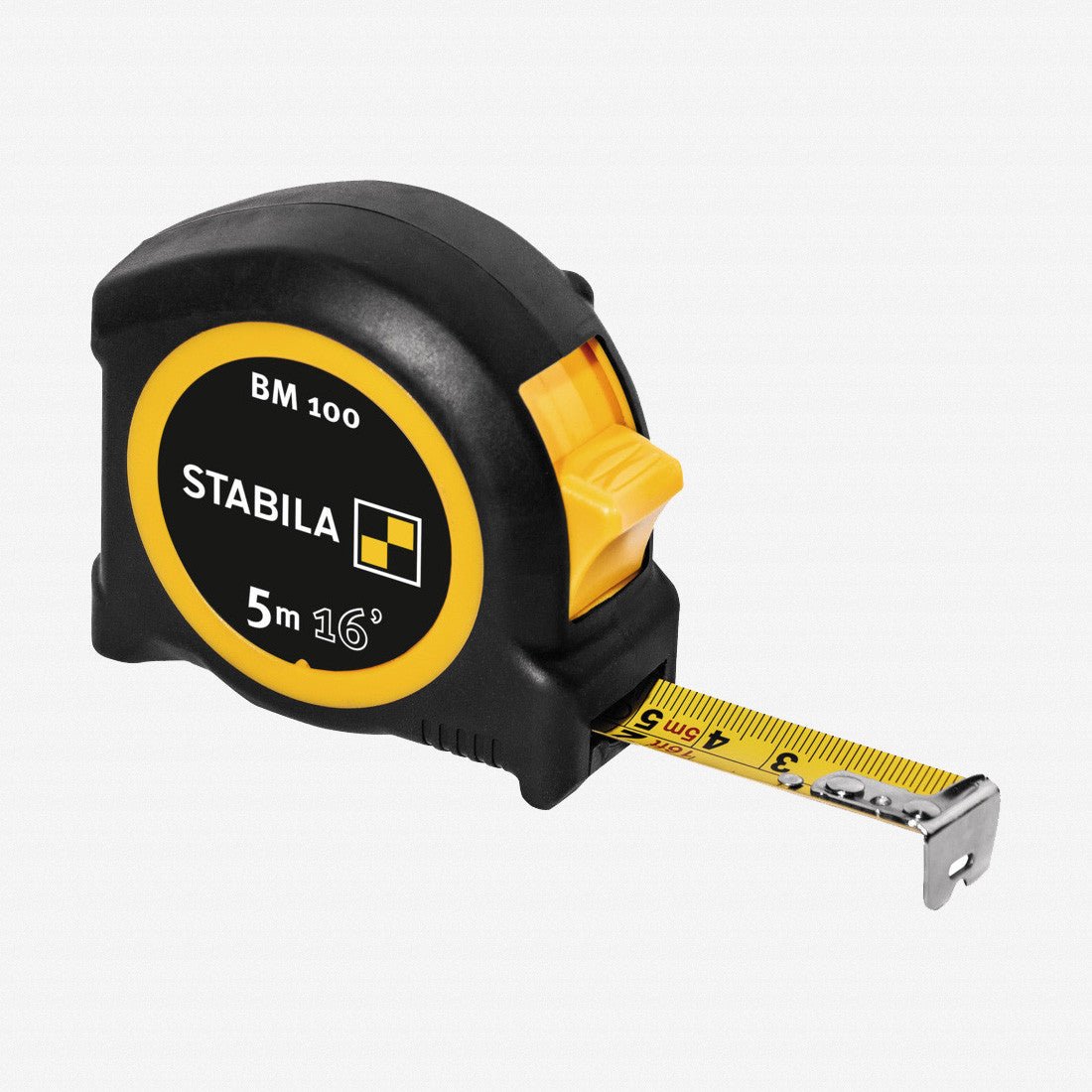 Stabila Type BM100 Tape Measure, 5m/16ft - SA30816 - KC Tool