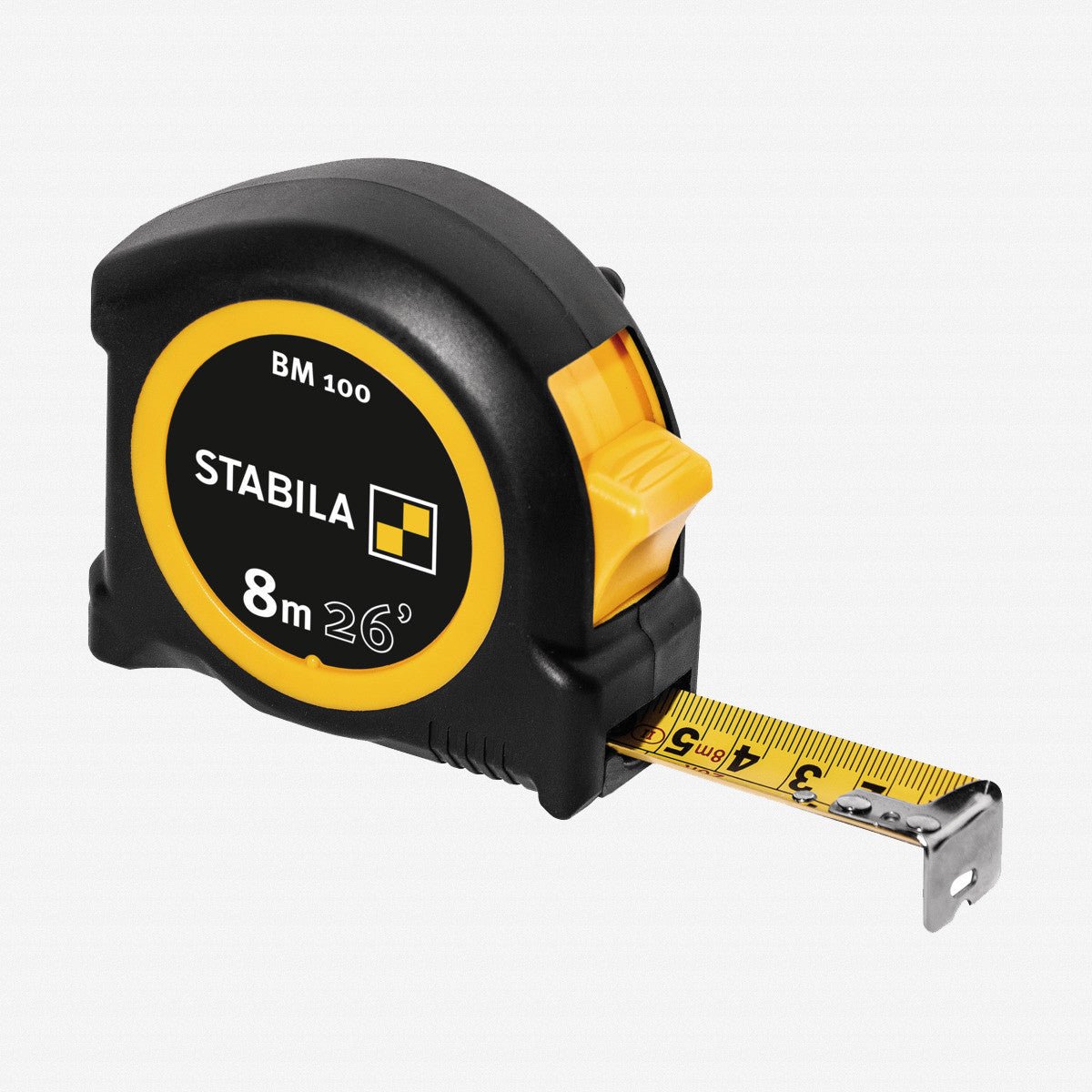 Stabila Type BM100 Tape Measure, 8m/26ft - SA30826 - KC Tool